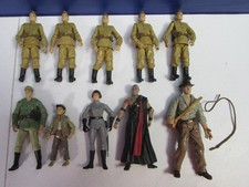 INDIANA JONES action figure 3.75" bundle RUSSIAN SOLDIER SHORT ROUND MOLA RAM
