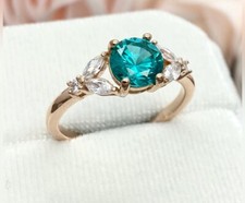 BNIB 14K Yellow Gold Paraiba