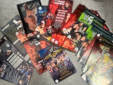 Various WWE Wrestling DVD INSERT ONLY | WWF FREE POST