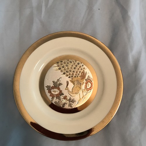 Chokin art plate - plate, yoshinobu
