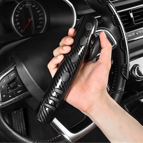 2pcs carbon fiber car steering - car,