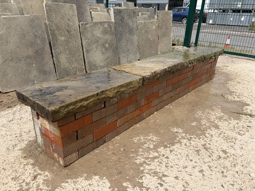 Reclaimed yorkstone coping - reclaimed,