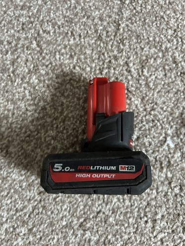Milwaukee m12hb5 0ah high - milwaukee, 5.0ah