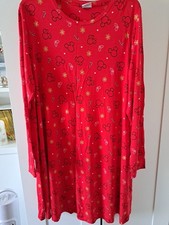 Disney Red Christmas Minnie Mouse Silhouette Head Dress Size 22 From F&F BNWT