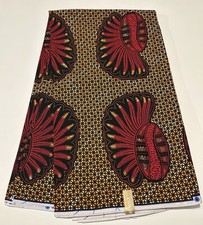 VIP Cotton Wax Prints / Ankara African Wax Prints - 6yards
