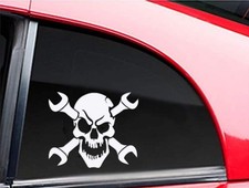 Car body window bonnet sticker