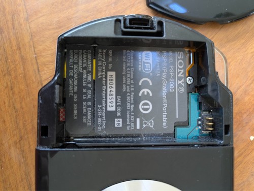 Sony psp 2003 - pb, black