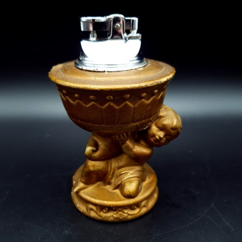 Vintage ross gas lighter rare - gas,