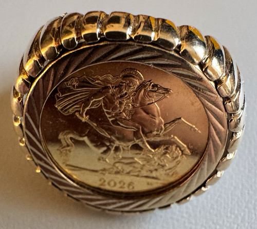 2026 22ct half - sovereign, coin
