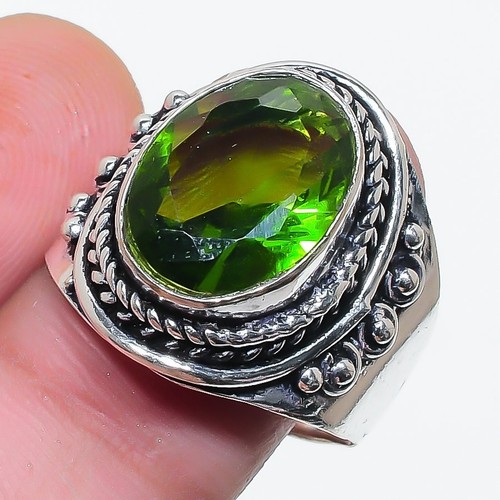 Green peridot gemstone 925 - green,