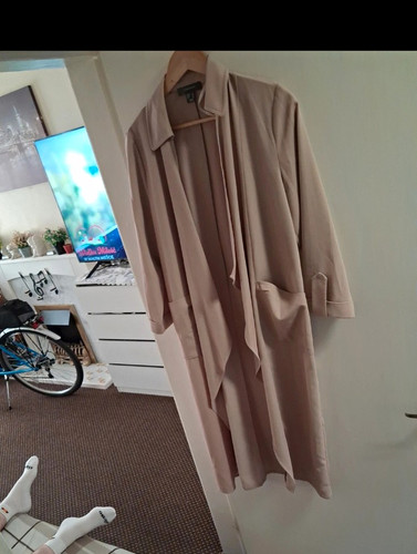 Atmosphere pink satin duster - atmosphere,
