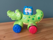 Fisher-Price Alligator Push-a-long Toy Baby Toddler Preschool