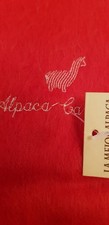 Red Artisan Woolen Alpaca