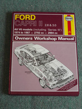 HAYNES FORD CAPRI II 2.8 & 3.0
