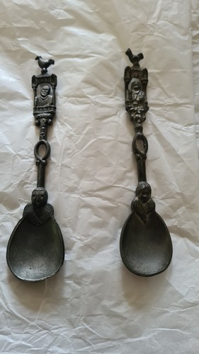 Antique pewter apostle - 2,