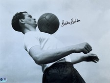 Bobby Robson Signed 16x12