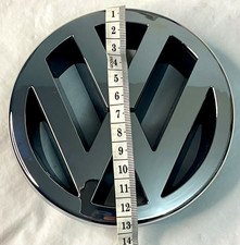 127mm  VW GOLF 5  MK5 2003-2008 FRONT GRILLE BADGE CHROME LOGO 1T0853601A