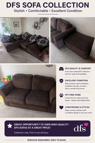 Dfs sofa suite seater 2 - sofa, seater,