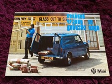 Leyland Mini Van & Pick Up Brochure 1976 - Rare original item, UK Issue - 3145/A