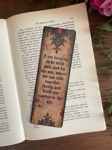 Dracula quote bookmark - bookmark, –