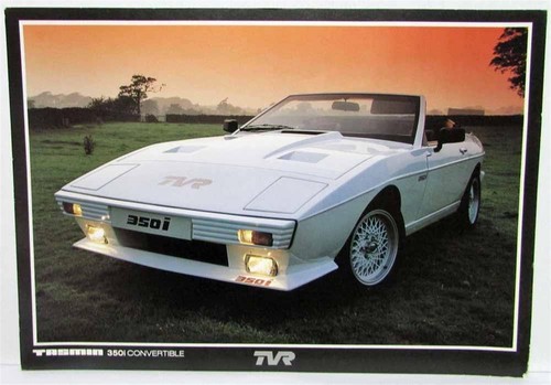 1982 tvr tasmin - tvr, white