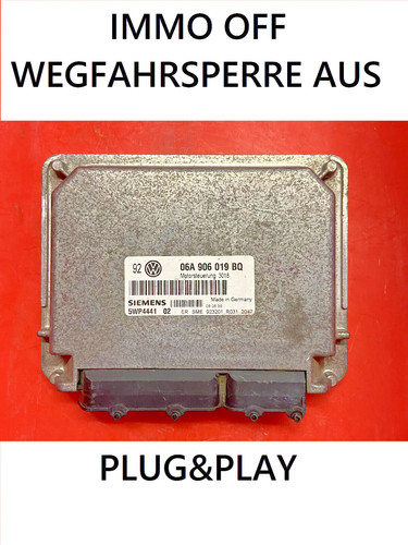 Immo off plug play vw - immo, golf