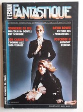 L'Écran Fantastique No.36 July 1983 French film magazine David Bowie The Hunger