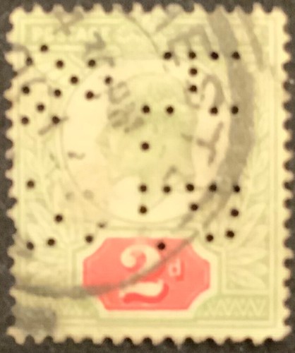 1901 kevii 2d stamp - kevii,