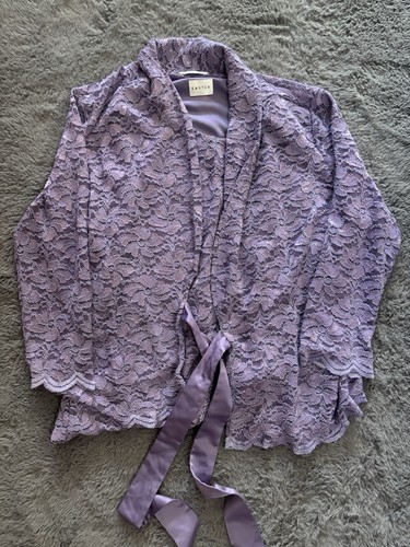 Eastex purple floral - detail, 2
