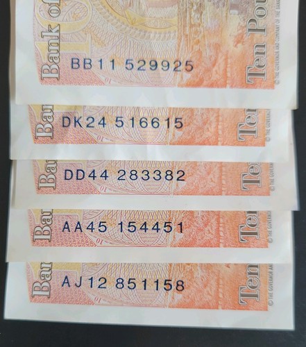Polymer ten pound note - c,