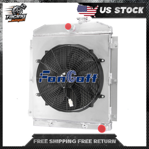 Row radiator fan - row, shroud