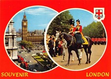 Big Ben Her Majesty QE II London Multiview London I.V.P. Ltd Postcard (A31)