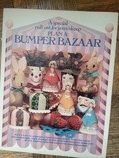 Craft patterns (ex mag)- crochet coasters, knitted bunnies, pincushions, etc