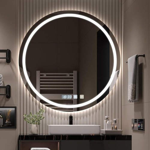 Round bathroom led - round,