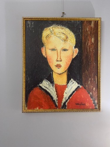 The blue eyed boy - blue-eyed,