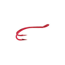 Partridge Of Redditch Hooks Patriot Salmon Fly Tying Double Red Hook - 10 pcs