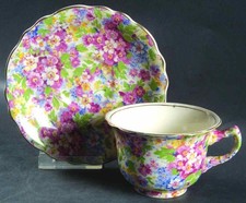 James Kent  Apple Blossom Chintz Cup & Saucer 7011468