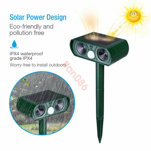 Ultrasonic solar cat dog - cat,
