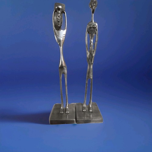 Aluminium dogon art - aluminium,