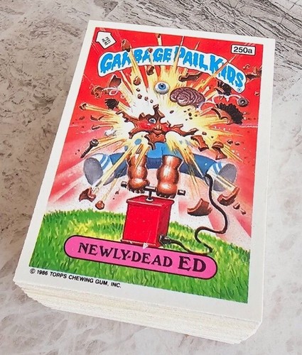 Garbage pail kids topps - garbage, ~
