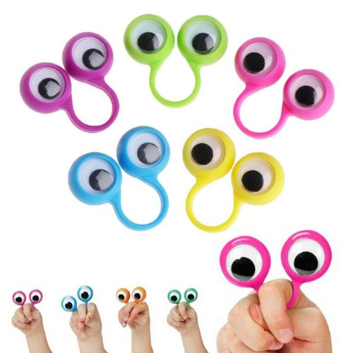Pieces eye finger - 10, puppets