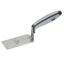 Ragni 2" x 5" Stainless Steel Soft Grip Plastering Margin Trowel, R61452S
