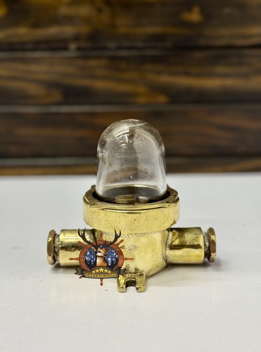 Small brass salvage ship - small, light