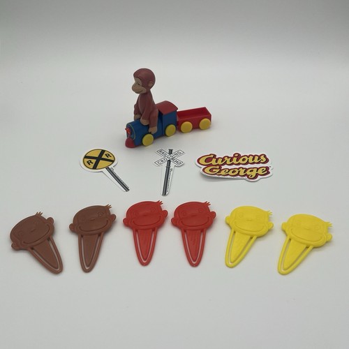 Curious george decopac train - george,
