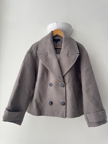 Zara taupe brown double - zara,