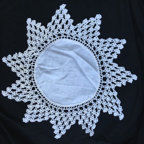 Small lace doily white - lace,