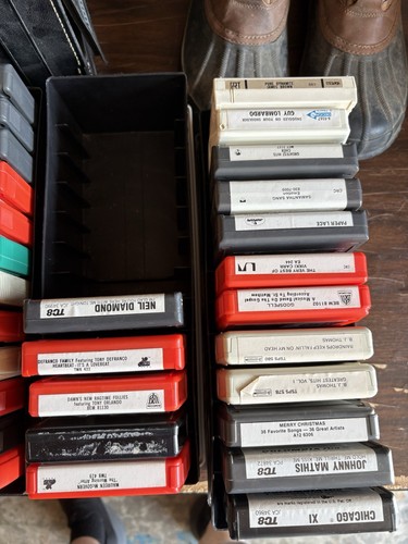 Vintage eight track tape - vintage,