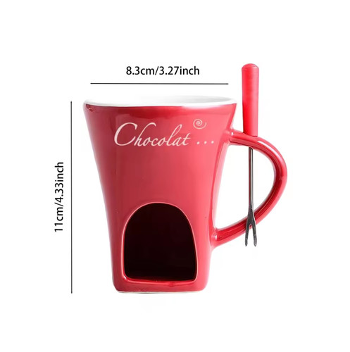Personal coffee tea - fondue, mug