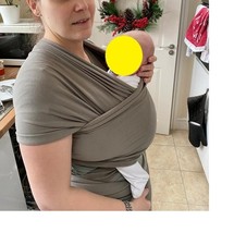 Boba Baby Wrap Carrier Grey