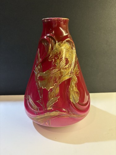 Antique art nouveau vase - art, royal